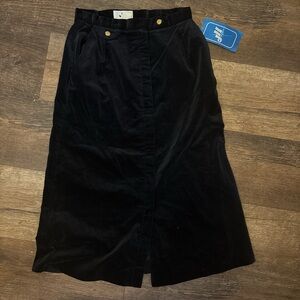 JH Collectibles Black Midi Skirt